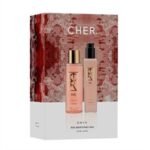 ESTUCHE CHER ONYX BODY SPLASHx200+BODY LOTIONx200