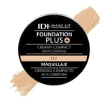 BASE COMPACTO CREMOSO IDI FOUNDATION PLUS 112 ACTUAL BEIGE