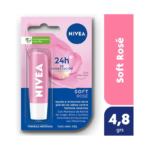 PROTECTOR LABIAL NIVEA SOFT ROSE
