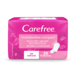 PROTECTORES DIARIOS CAREFREEx20 TODOS LOS DIAS COMPACT SIN PERFUME