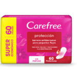 PROTECTORES DIARIOS CAREFREEx60 PROTECCION ORIGINAL SIN PERFUME