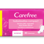 PROTECTORES DIARIOS CAREFREEx80 TODOS LOS DIAS COMPACT SIN PERFUME