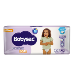 PAÑAL BABYSEC PREMIUM SOFTx32 XG HIPER PACK