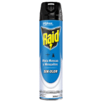 INSECTICIDA AEROSOL RAIDx360 MATA MOSCAS Y MOSQUITOS SIN OLOR