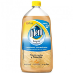 LIMPIADOR LIQUIDO PISOS BLEMx800 PLASTIFICADOS Y FLOTANTES ALMENDRA