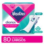 PROTECTORES DIARIOS NOSOTRASx80 LARGOS EXTRACTO CALENDULA