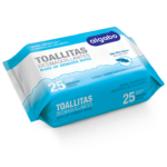 TOALLAS DESMAQ.ALGABOx25 TELA ULTRA SUAVE