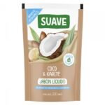 JABON LIQUIDO SUAVEx220 COCO Y KARITE DOY PACK