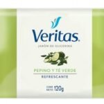 JABON VERITASx120 JAZMIN Y TE VERDE GLICERINA