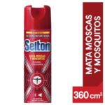 INSECTICIDA AEROSOL SELTONx360 MATA MOSCAS Y MOSQUITOS ACCION INSTANTANEA