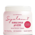 BAÑO DE CREMA SYSTEM 3x250 BLINDAJE CAPILAR PH ACIDO