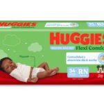 PAÑAL HUGGIES FLEXI COMFORTx34 RECIEN NACIDO E.LIMITADA