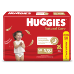 PAÑAL HUGGIES NATURAL CAREx50 XXG AHORRA PACK