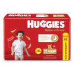 PAÑAL HUGGIES NATURAL CAREx48 XXXG AHORRA PACK