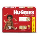 PAÑAL HUGGIES NATURAL CAREx60 G AHORRA PACK