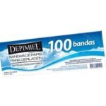 BANDAS DE PAPEL DEPILATORIAS DEPIMIELx100