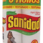 PAPEL HIGIENICO SANIDADx6x30MTS TEXTURADO