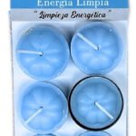 VELAS AROMATICAS ILUMINARTEx6 ENERGIA LIMPIA