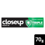 CREMA DENTAL CLOSE UPx70 TRIPLE PROTECCION MENTA