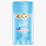 DES.BARRA SECRET GEL X45G CLEAR COTTON