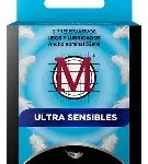 PRESERVATIVOS M ULTRA SENSIBLES x3