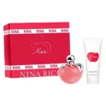 ESTUCHE NINA RICCI NINA MUJER EDTx80 RECARGABLE+EDTx10+BODY LOTIONx75
