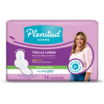 TOALLAS FEMENINAS INCONTINENCIA PLENITUD FEMMEx16 NORMAL PLUS