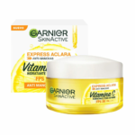 CREMA HIDRATANTE GARNIERx50 EXPRESS ACLARA VITAMINA C Y LIMON FPS30