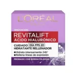 CREMA FACIAL LOREALx50 REVITALIFT ACIDO HIALURONICO CUIDADO FPS30 DE DIA