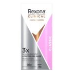 DESODORANTE EN BARRA REXONA CREMA INVISIBLE CLINICAL WOMEN X58GR CLASSIC