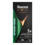 DESODORANTE EN BARRA REXONA CREMA INVISIBLE CLINICAL MEN X58GR INTENSE FRESH