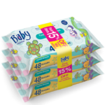 TOALLAS HUMEDAS ALGABO BABYx3x48 PACK