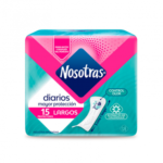 PROTECTORES DIARIOS NOSOTRASX20 LARGOS EXTRACTO CALENDULA