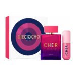 CHER DIECIOCHO ELIXIR FEM X100V PARFUM + BODY SPLASH X50V COFRE DDM
